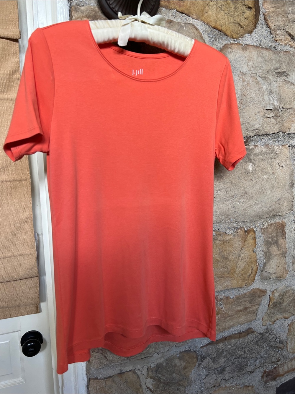 Orange Perfect Pima Tee